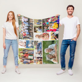 Cobertor De Velo Simples de Colagem de Fotos 12 Única