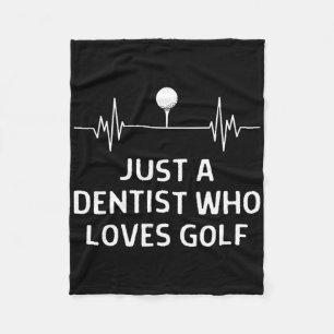 Cobertor De Velo Simplesmente um dentista que adora o outfit de gol