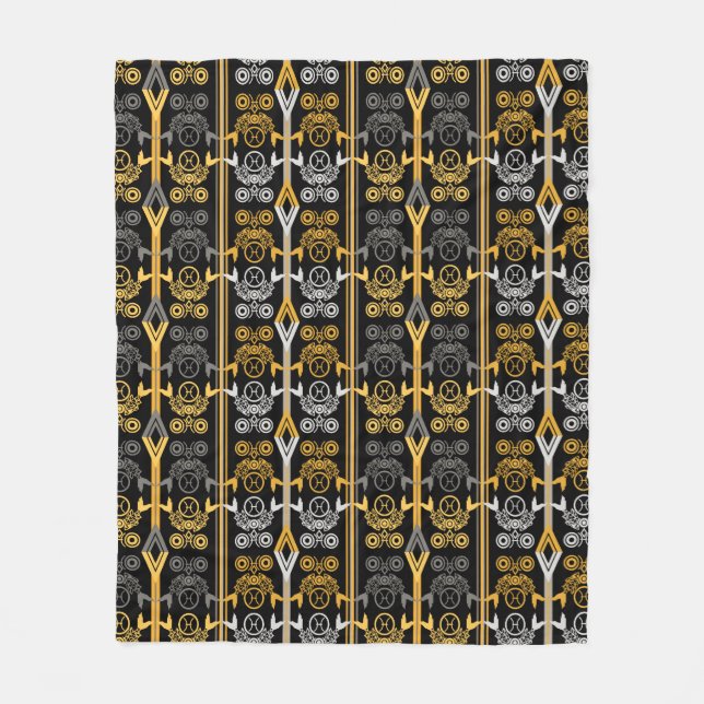 Cobertor De Velo Sinais de Zodiac (Frente)