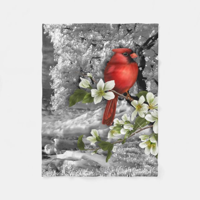 Cobertor De Velo Sinais do primavera (Frente)