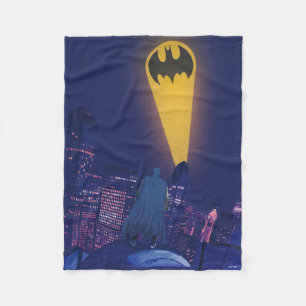 Cobertor De Velo Sinal Bat Sobre Gotham