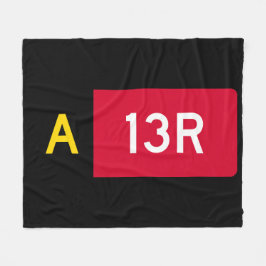 Cobertor De Velo Sinal de ponto de retenção A13R