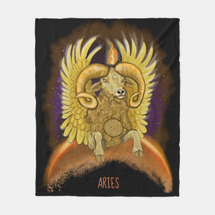 Cobertor De Velo Sinal do zodíaco do Aries