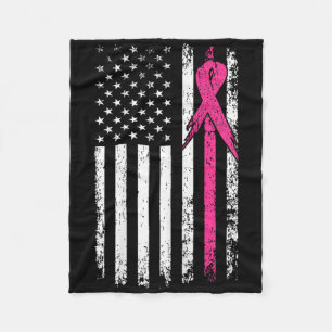 Cobertor De Velo Sinalizador Americano Rosa Fita de Fita Sensibiliz