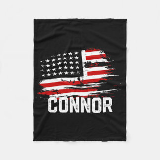 Cobertor De Velo Sinalizador Connor Usa Personalizado Em 4 De Julho
