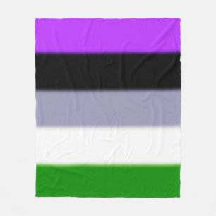 Cobertor De Velo Sinalizador de Orgulho do Genderqueer de Falln