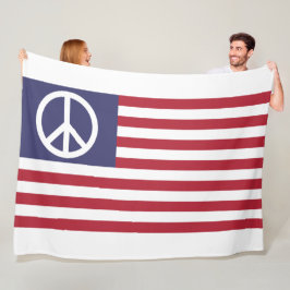Cobertor De Velo Sinalizador de Paz dos Estados Unidos