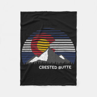 Cobertor De Velo Sinalizador do Colorado Butte Crested