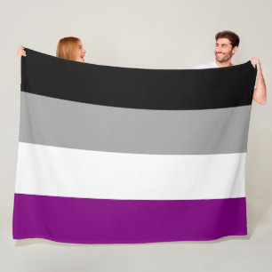 Cobertor De Velo Sinalizador do Orgulho Asexual (Ace) (Asexualidade