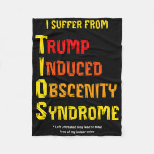 Cobertor De Velo Síndrome de Obscenidade Induzida por Tios Trump En