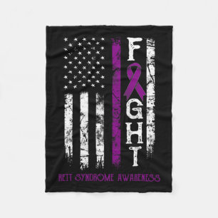 Cobertor De Velo Síndrome de Rett Guerreiro Americano Síndrome de B
