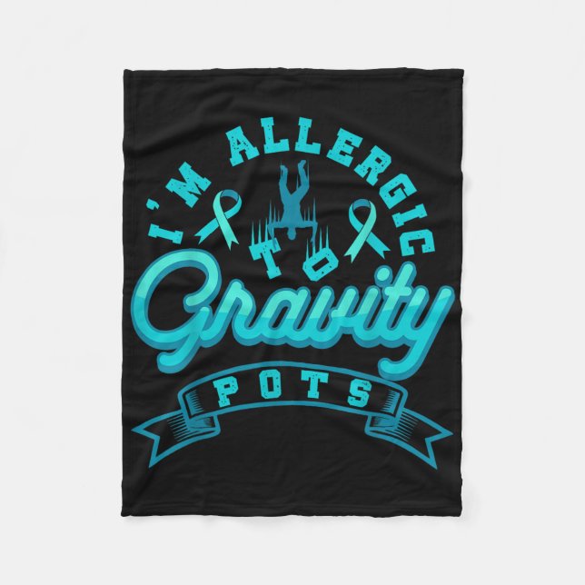 Cobertor De Velo Síndrome dos potes Sensibilização Disautonomia Dis (Frente)