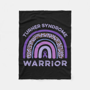 Cobertor De Velo Síndrome Turner Guerreiro Arco-Íris Roxo Supriment