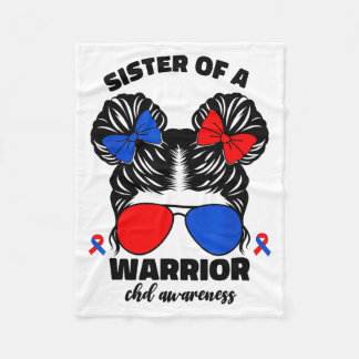 Cobertor De Velo Sister Of A Warrior Chd Congenital Heart Defect Aw