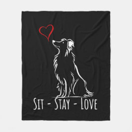 Cobertor De Velo Sit-Be-Love Border Collie