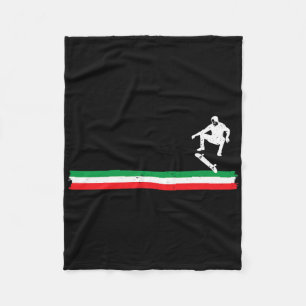 Cobertor De Velo Skateboard skatista italiano bandeira Itália Skate