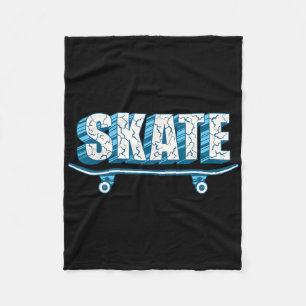 Cobertor De Velo Skateboarder Skate Skateboard Homens Mulheres Cria