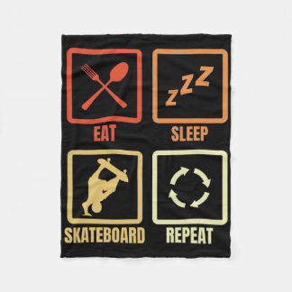 Cobertor De Velo Skateboarding Daily Schedule Skateboarder Skateboa