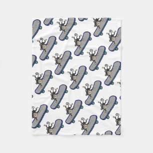 Cobertor De Velo skates da equitação do macaco do bebê