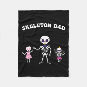 Cobertor De Velo Skeleton Pai Halloween Costume Engraçado Skype
