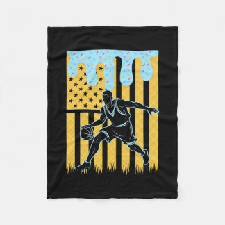Cobertor De Velo Sketll Drip Boys Sorvete Gotejando Bandeira Americ