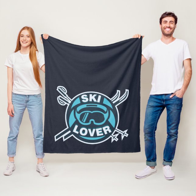 Cobertor De Velo Ski Lover Winter Snow Mounts Sports (In Situ)