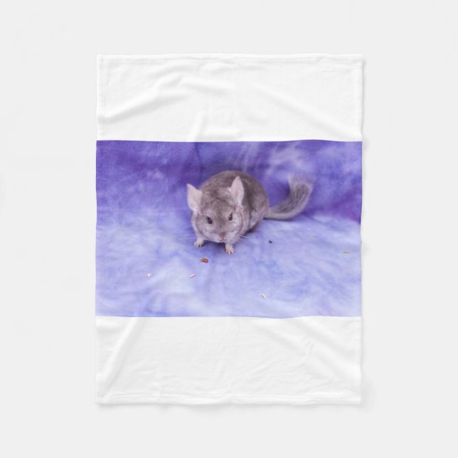 Cobertor De Velo Skittles! Cobertura da chinchila (Frente)