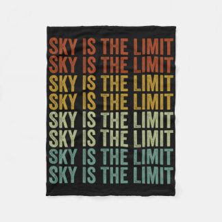 Cobertor De Velo Sky Is The Limit Rock Mountain 