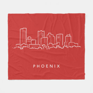 Cobertor De Velo Skyline da arizona de Phoenix