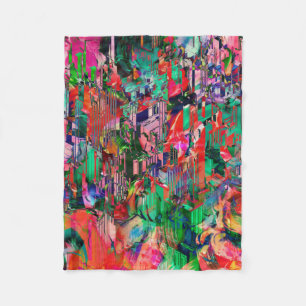 Cobertor De Velo Skyline de prédio da Abstrato do Mundo viagem