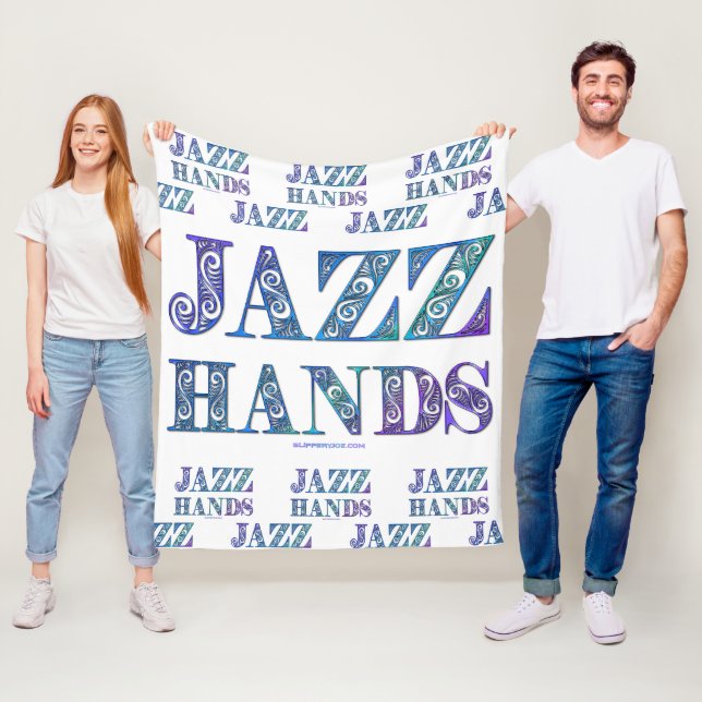 Cobertor De Velo SlipperyJoe's musical da Broadway Jazz Hands queer (In Situ)