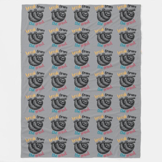 Cobertor De Velo Sloth BFTG (Frente)