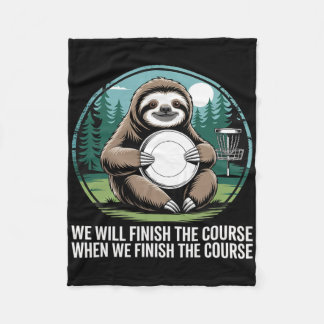 Cobertor De Velo Sloth Frisbee Golf Player Retro Kawaii Disc Golf 
