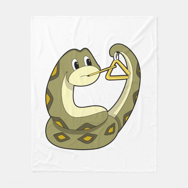 Cobertor De Velo Snake at Music with Triangle.PNG (Frente)