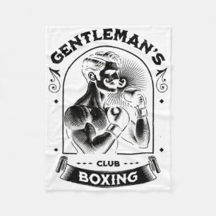 Cobertor De Velo #snirt Clube de Boxe Gentleman Retro Com Caixa Mot
