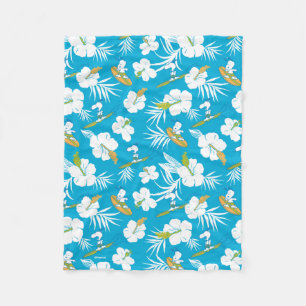 Cobertor De Velo Snoopy Brooklyn Beach Pattern