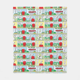 Cobertor De Velo Snoopy e seus irmãos Andy & Olaf