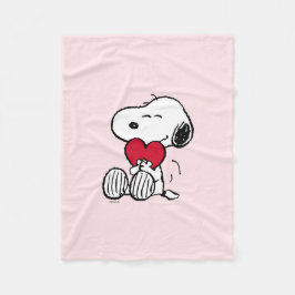 Cobertor De Velo Snoopy | Little Sweetheart Baby Fleece Blanket