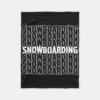 Cobertor De Velo Snowboard - Excelente Snowboarder - Presente de in