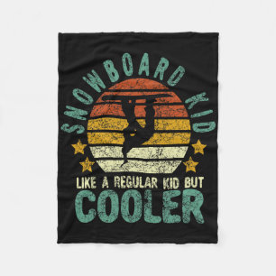 Cobertor De Velo Snowboard Kid Funny Snow Female Snowboard E S
