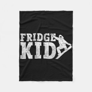 Cobertor De Velo Snowboard Snowboard Vintage Retro Fridge Kid 1