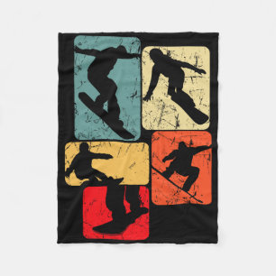 Cobertor De Velo Snowboard Snowboarder Crianças de Snowboard Homens