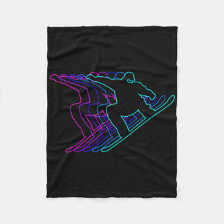 Cobertor De Velo Snowboard Snowboarder Dão Roupas Para Rapazes