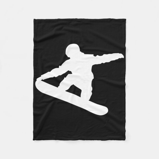 Cobertor De Velo Snowboard Snowboarder Snowboard Snowboard Snowboar (Frente)