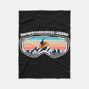 Cobertor De Velo Snowboardcross Snowboard Gogggggggggl Como Snowboa
