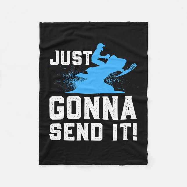 Cobertor De Velo Snowmobiling - Vou Enviá-La (Frente)