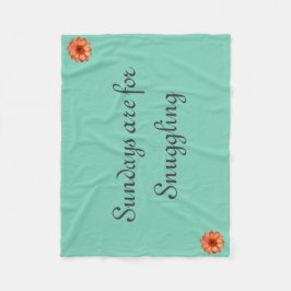 Cobertor De Velo Snuggles de domingo