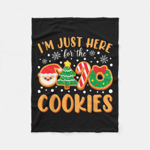 Cobertor De Velo Só estou aqui para os Cookies Engraçados Meme