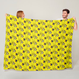 Cobertor De Velo Sobrevivente Amarelo Suave