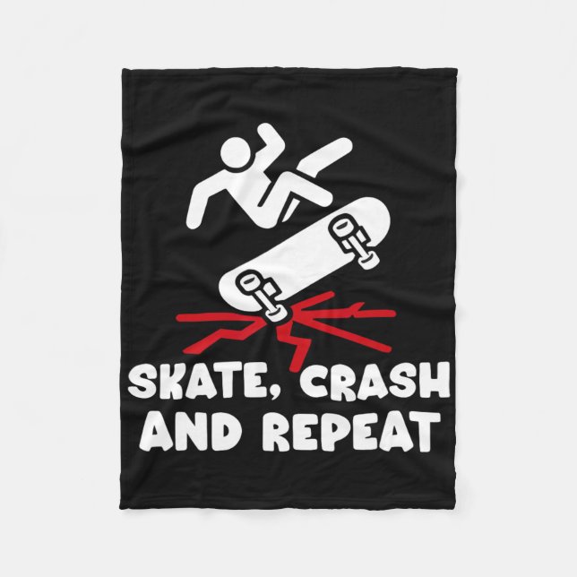 Cobertor De Velo Sobrevivente de Acidente de Colisão de Skateboard  (Frente)